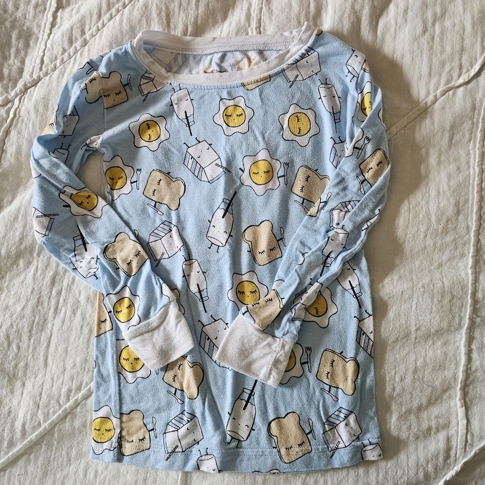 Blue Breakfast Buddy's 2 Piece PJs